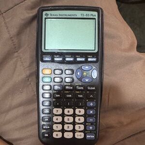 Texas Instruments TI-83 Plus Graphing Calculator - Black and Gray original 80